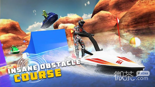 喷气滑雪水上赛车3D4